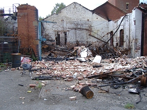 Engine shed remains